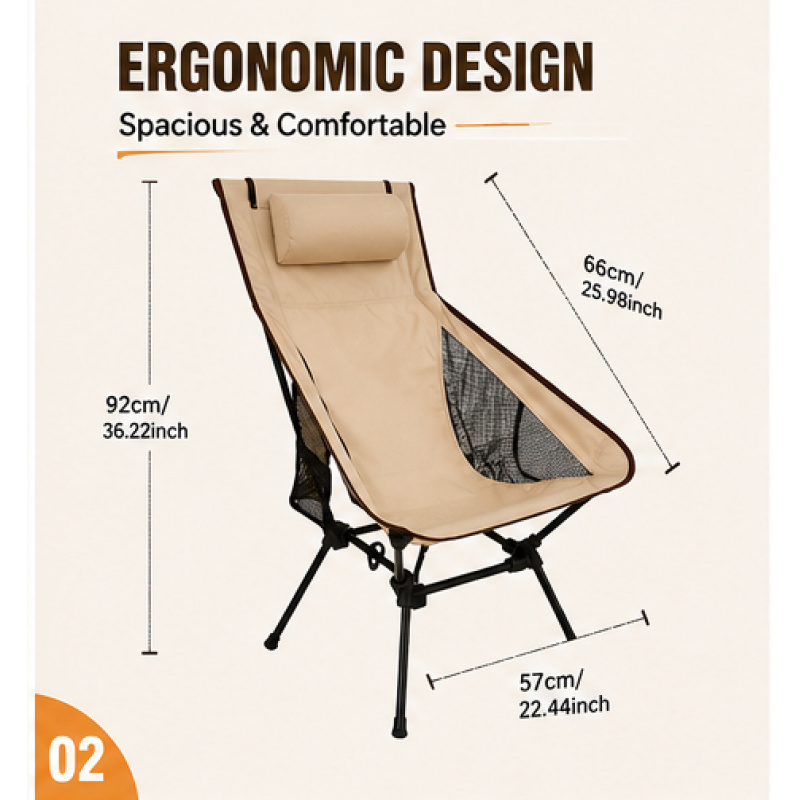 Portable Folding Camping Chair - đánh giá và giá Outdoor Camping Recliner Chairs