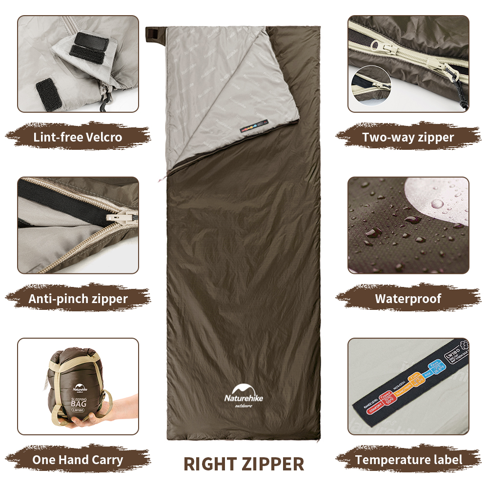 Naturehike Camping Sleeping Ba - đánh giá và giá Ultralight Sleeping Bag