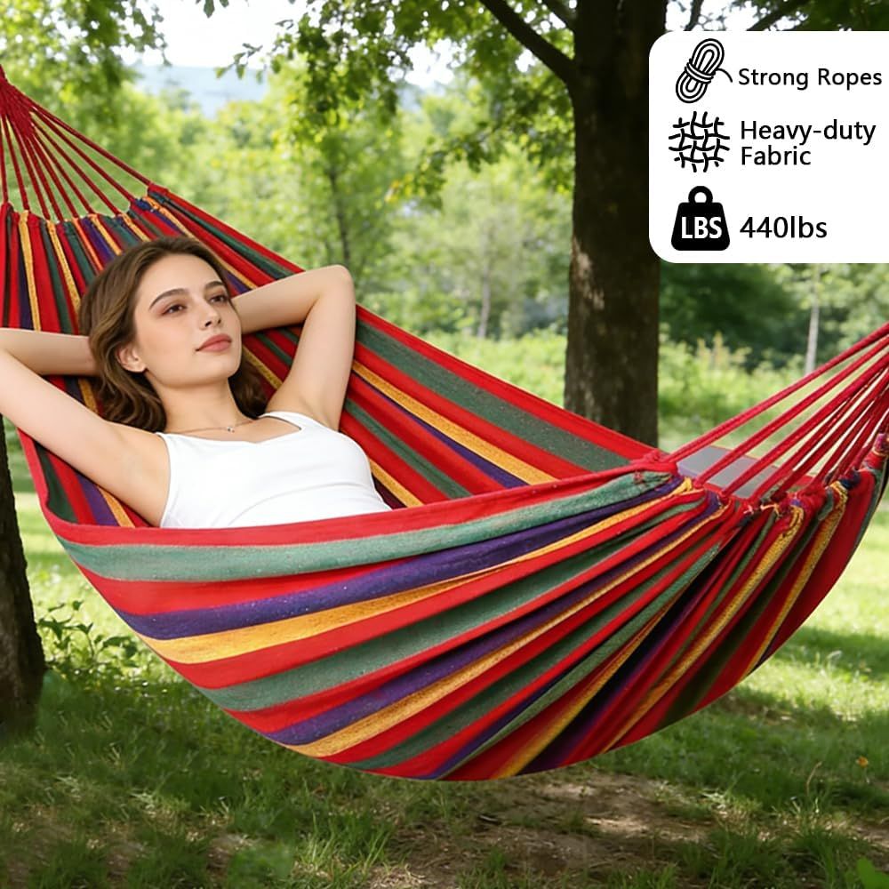 Cotton Canvas Hammock, Comorta - đánh giá và giá Camping Outdoor Or Indoor