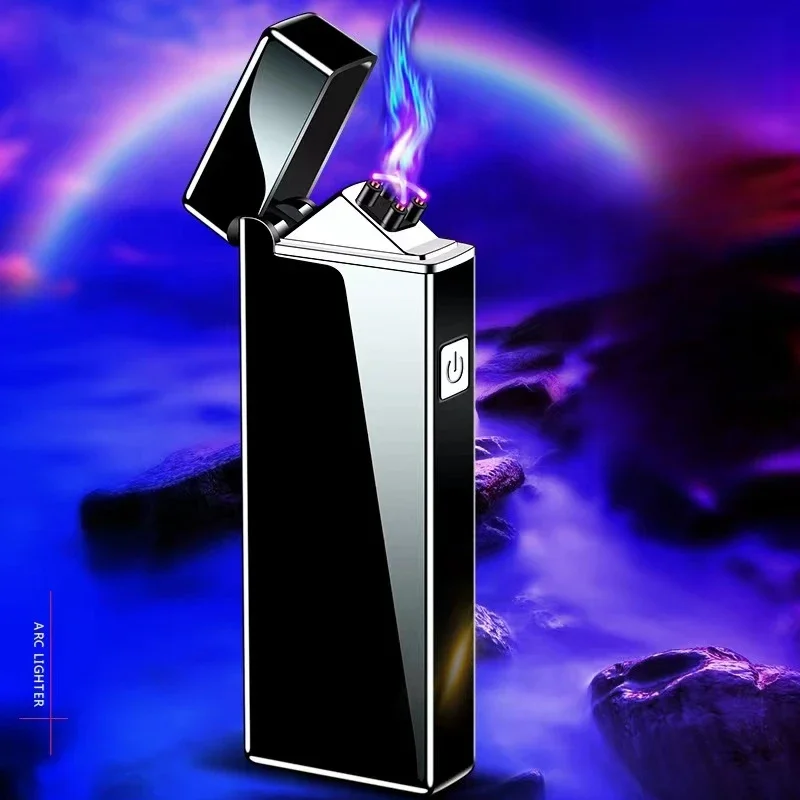 New Electronic Windproof Doubl - đánh giá và giá Outdoor Windproof Lighter