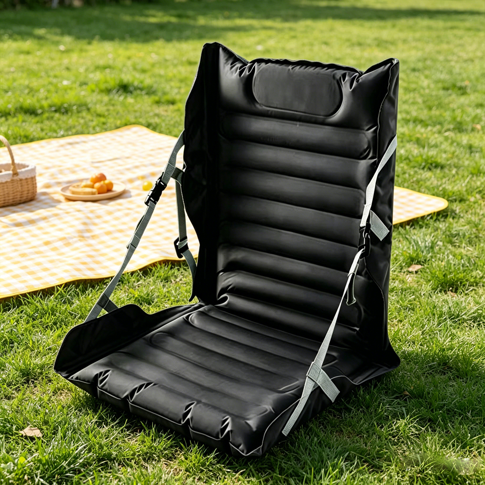 Inflatable Folding Seat Cushio - đánh giá và giá Outdoor Camping Furniture