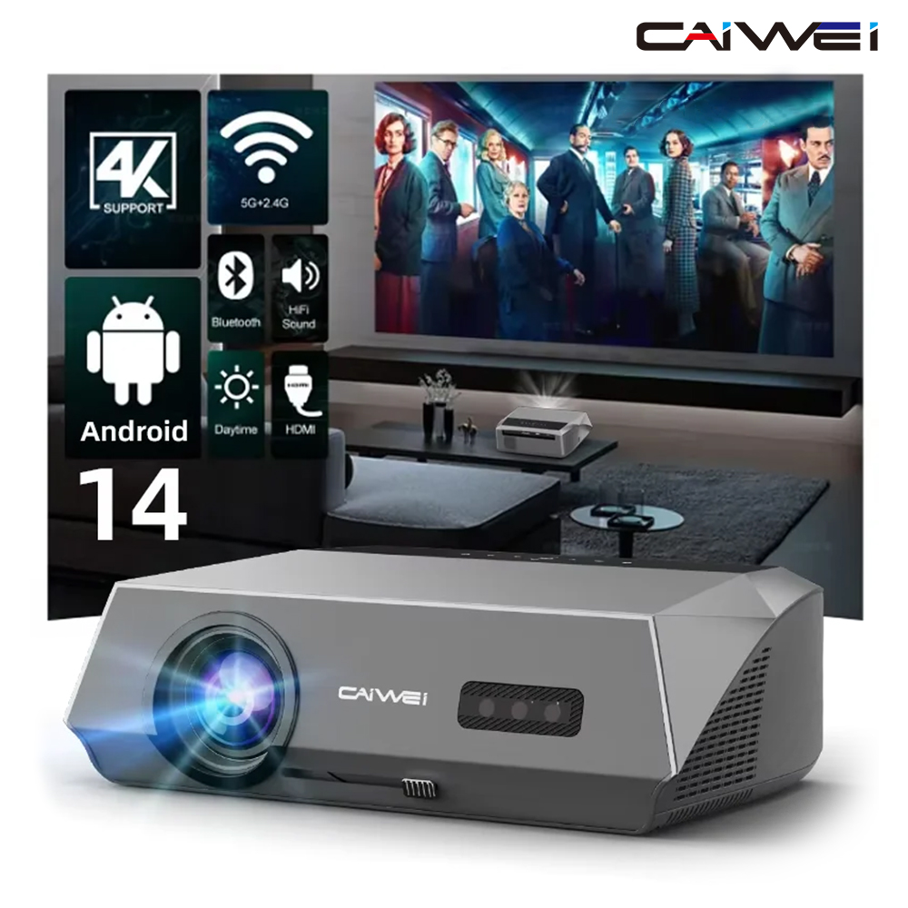 CAIWEI A10Q Projector 4K Full  - đánh giá và giá Outdoor Camping Tv