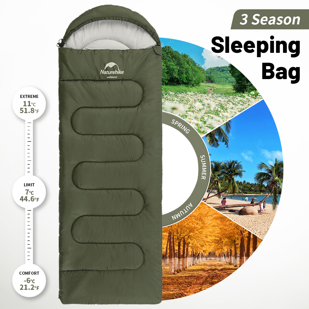 Naturehike Y150 Sleeping Bags  - đánh giá và giá Ultralight Sleeping Bag